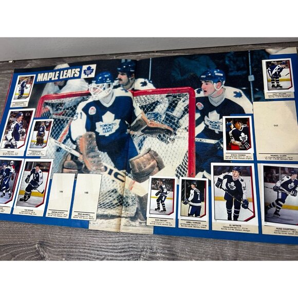 1986 O-Pee-Chee NHL Hockey Sticker EMPTY Album Patrick Roy Stanley - Picture 4 of 7